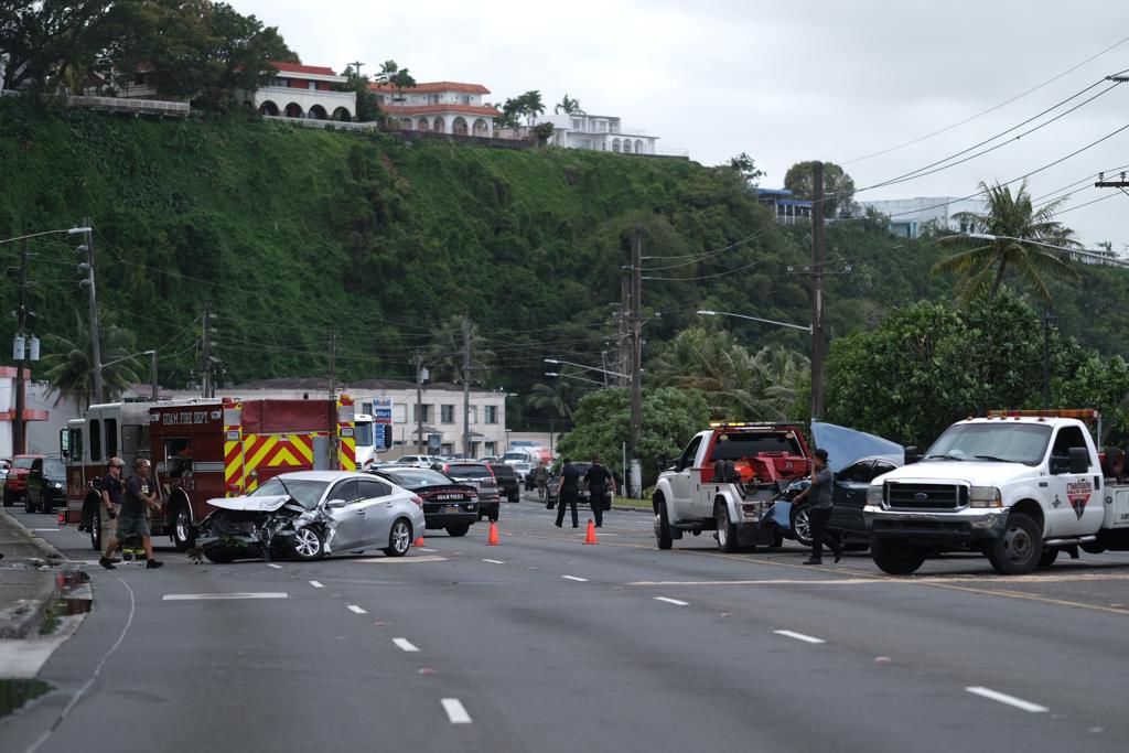 Route 1 crash causes widespread gridlock
